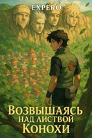Обложка произведения Возвышаясь над листвой Конохи