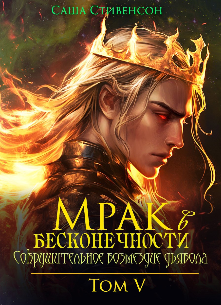 Обложка произведения Мрак в Бесконечности. Том 5. Сокрушительное возмездие дьявола