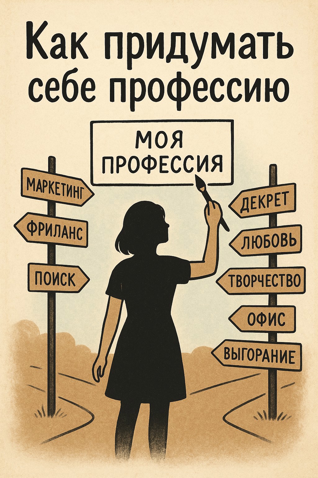 Обложка произведения Как придумать себе профессию