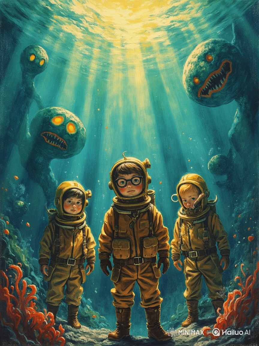 Обложка произведения Морские чудовища вернулись