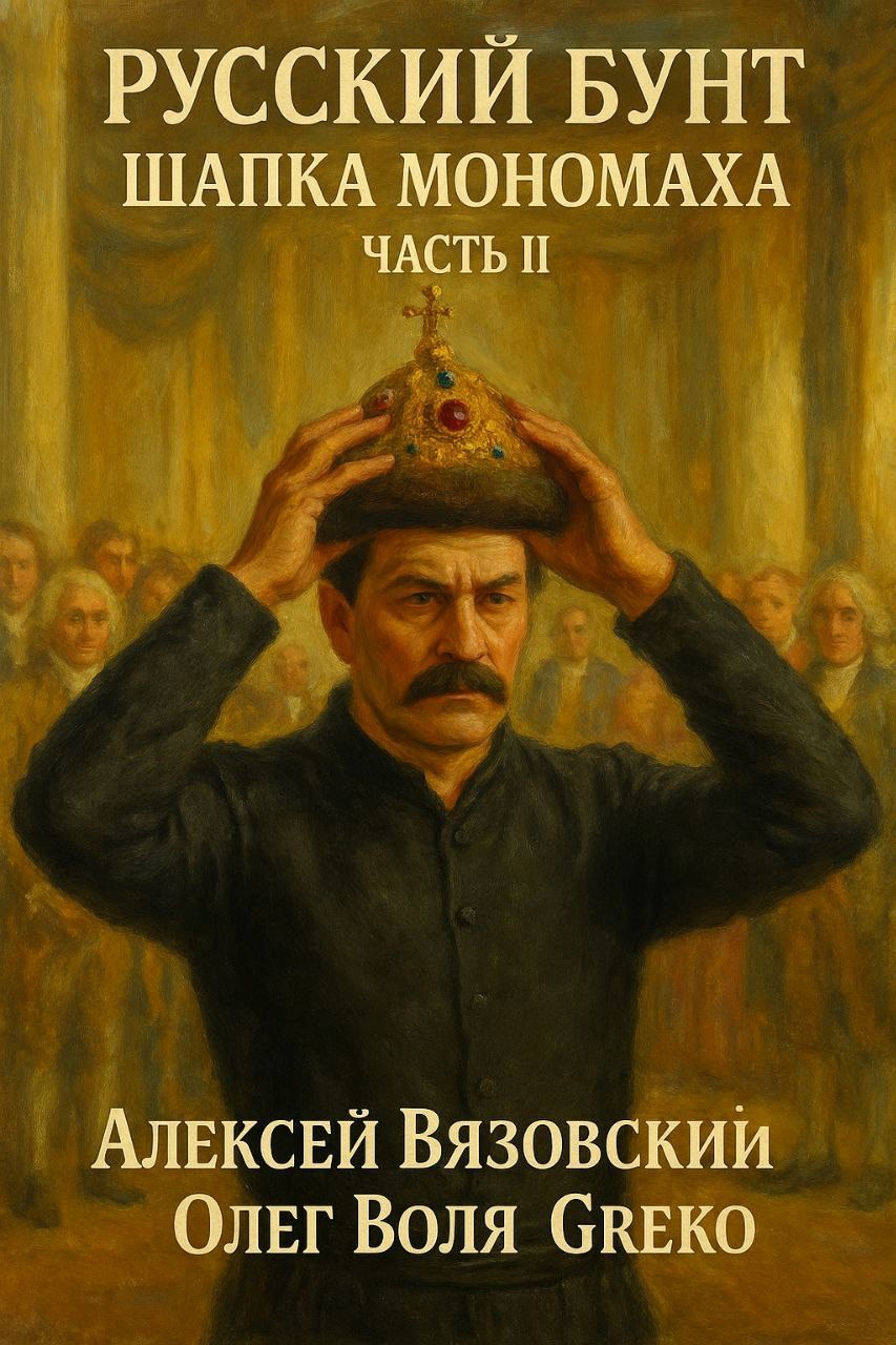 Обложка произведения Русский бунт. Шапка Мономаха. Часть II