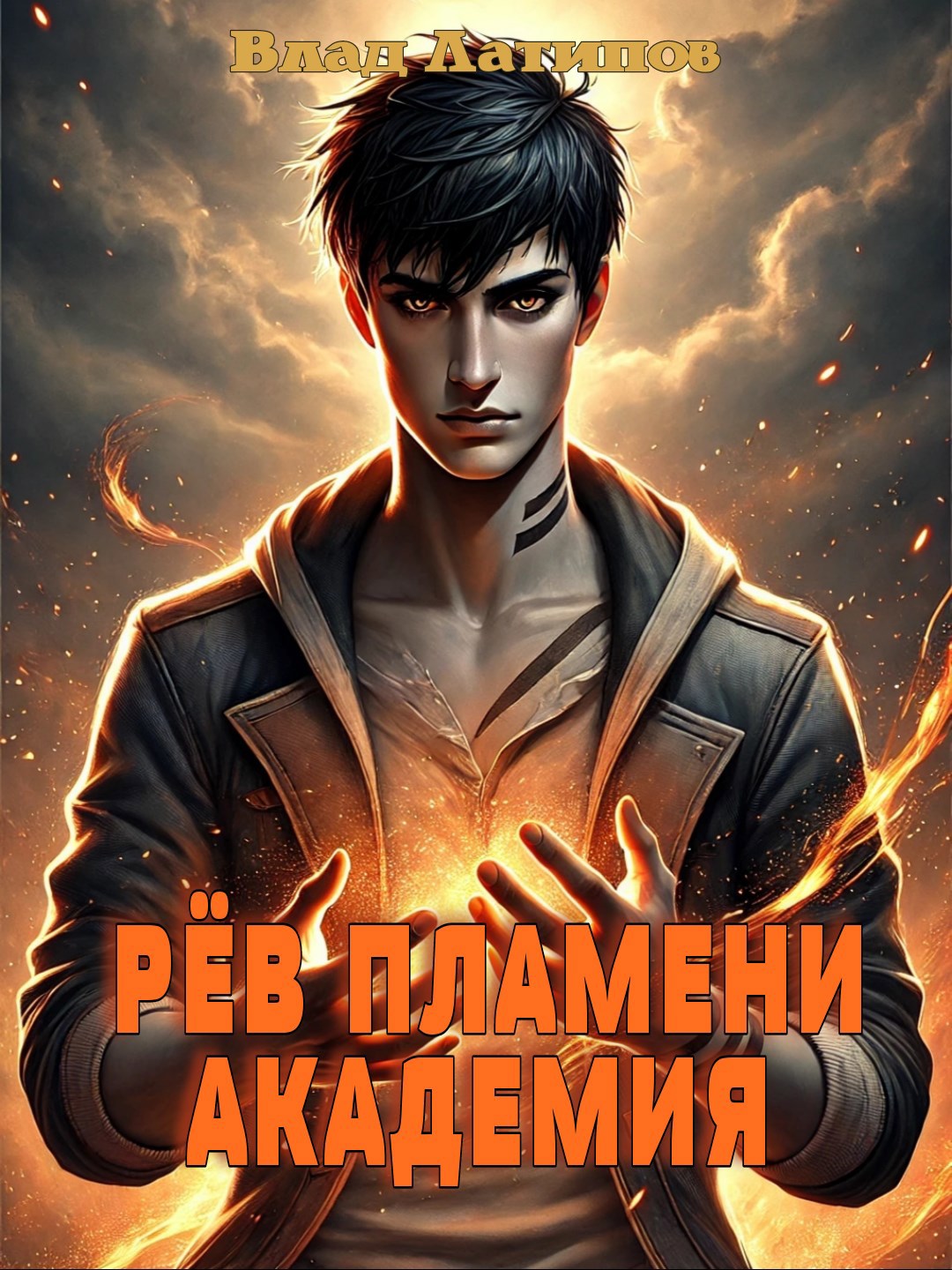 Обложка произведения Рёв пламени. Академия.