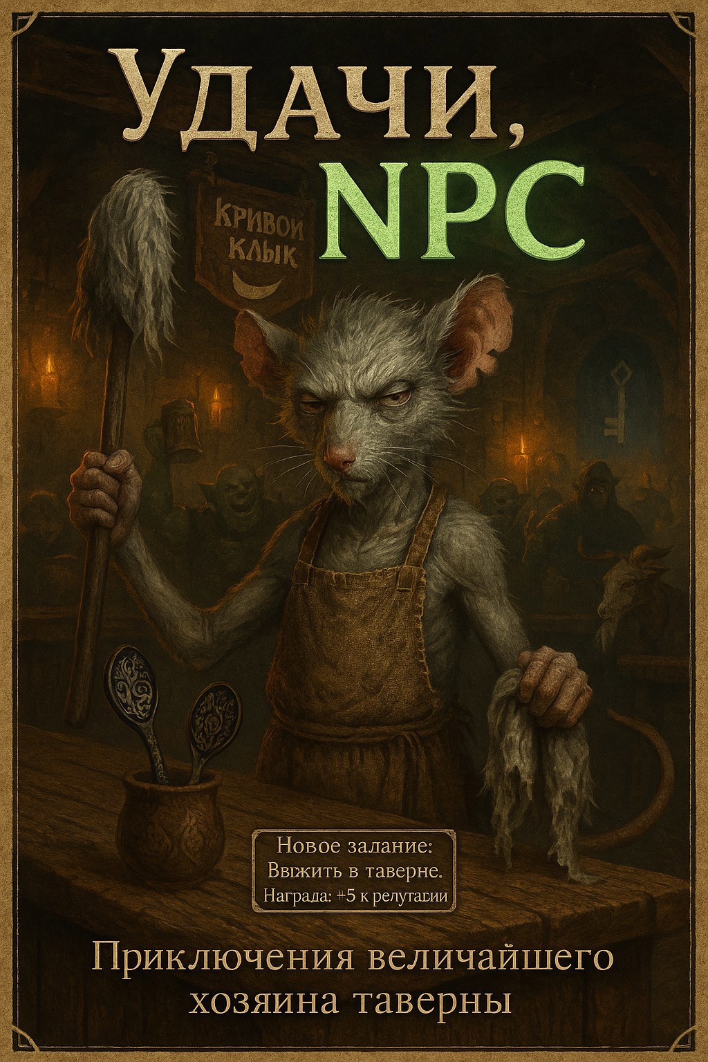 Обложка произведения Удачи, NPC!