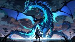 Обложка произведения Книга Первая: Восхождение Синеволосого Дьявола