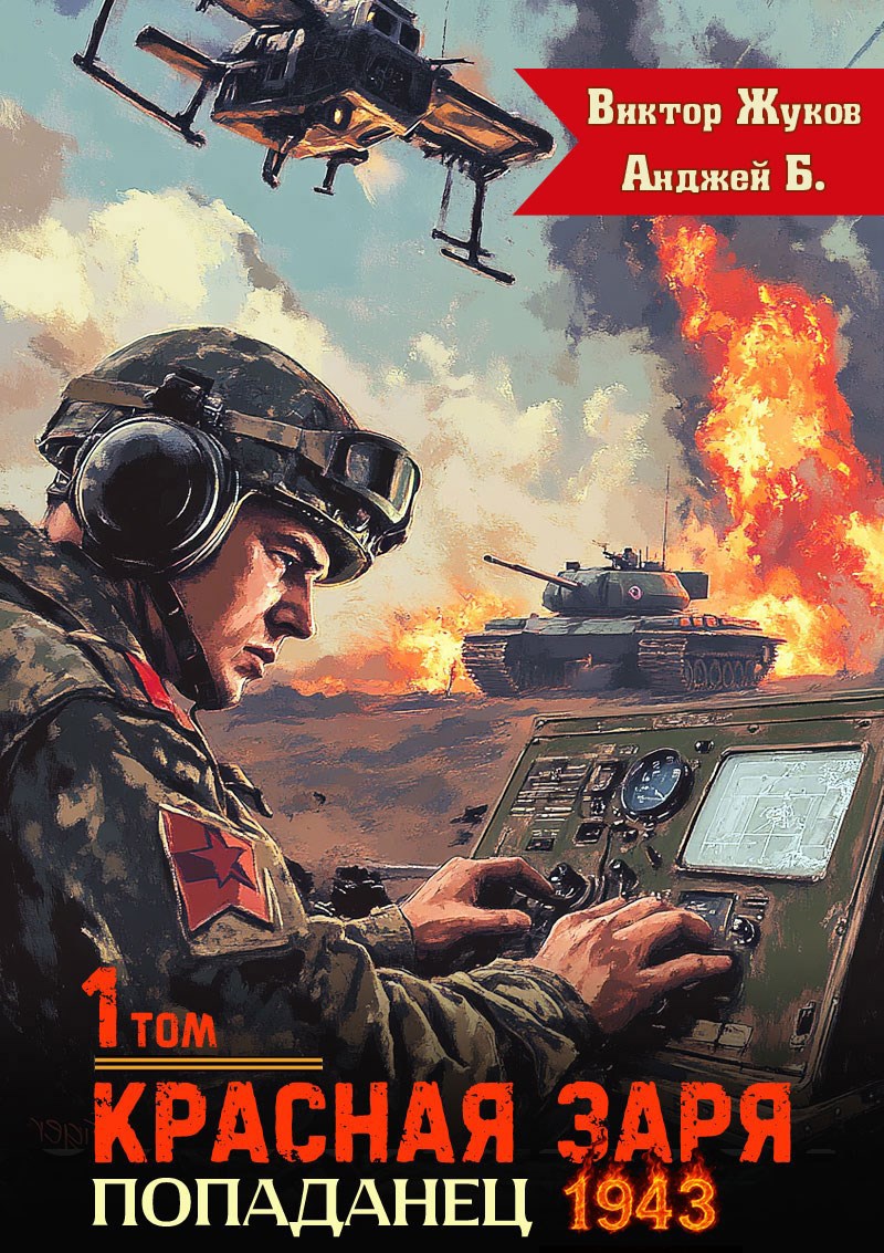 Обложка произведения Красная Заря. Попаданец 1943. Том 1.
