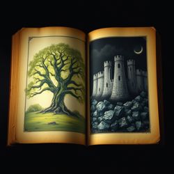 Древняя книга с...
