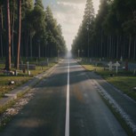 Обложка произведения Прямая дорога