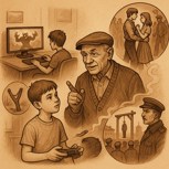 Обложка произведения "Нас водила молодость"