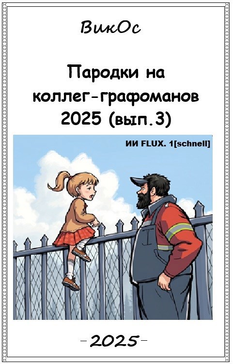 Обложка произведения Пародьки на стехи коллег-графоманов 2025 (вып. 3)
