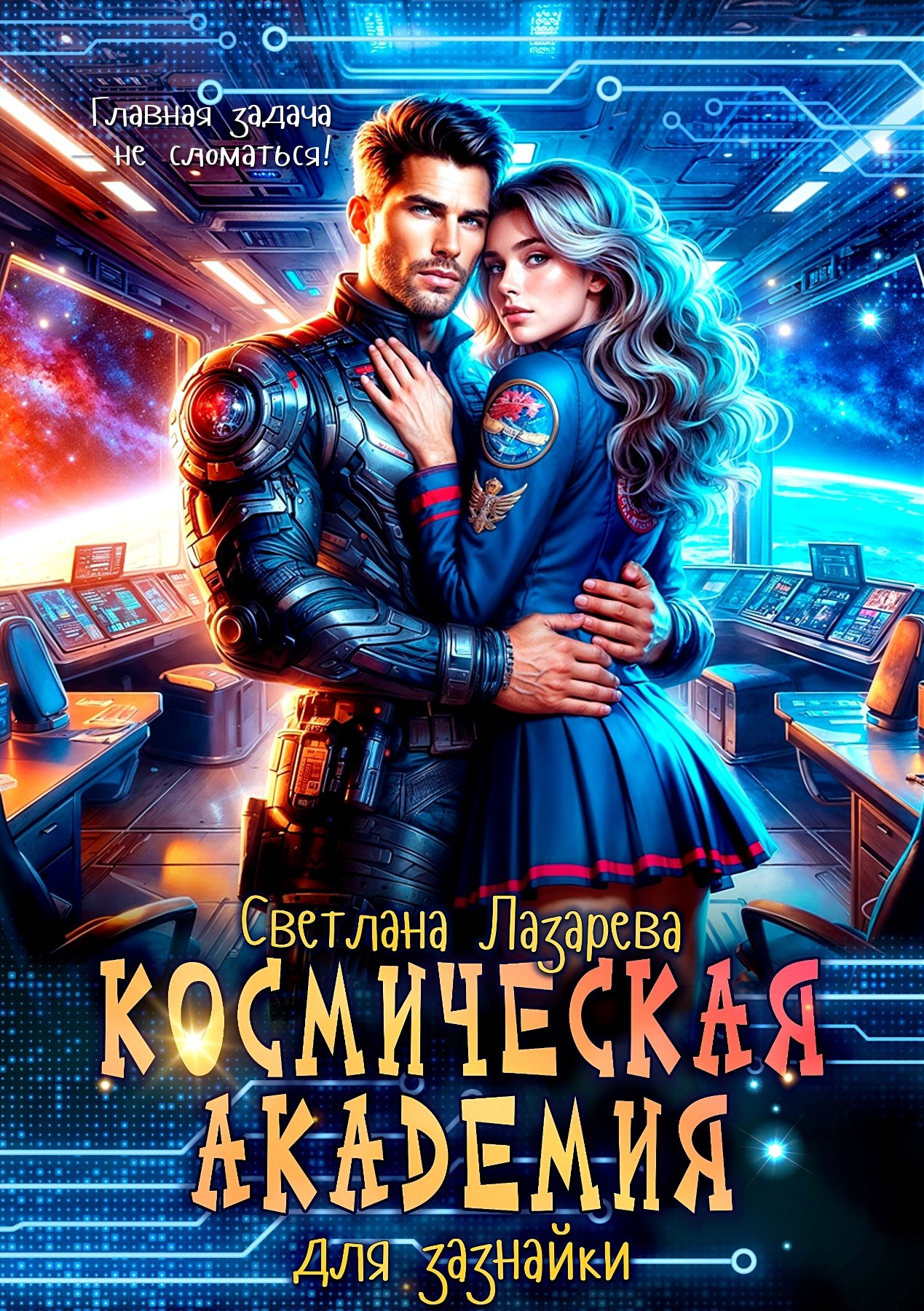 Обложка произведения Космическая Академия для зазнайки. Главная задача — не сломаться!