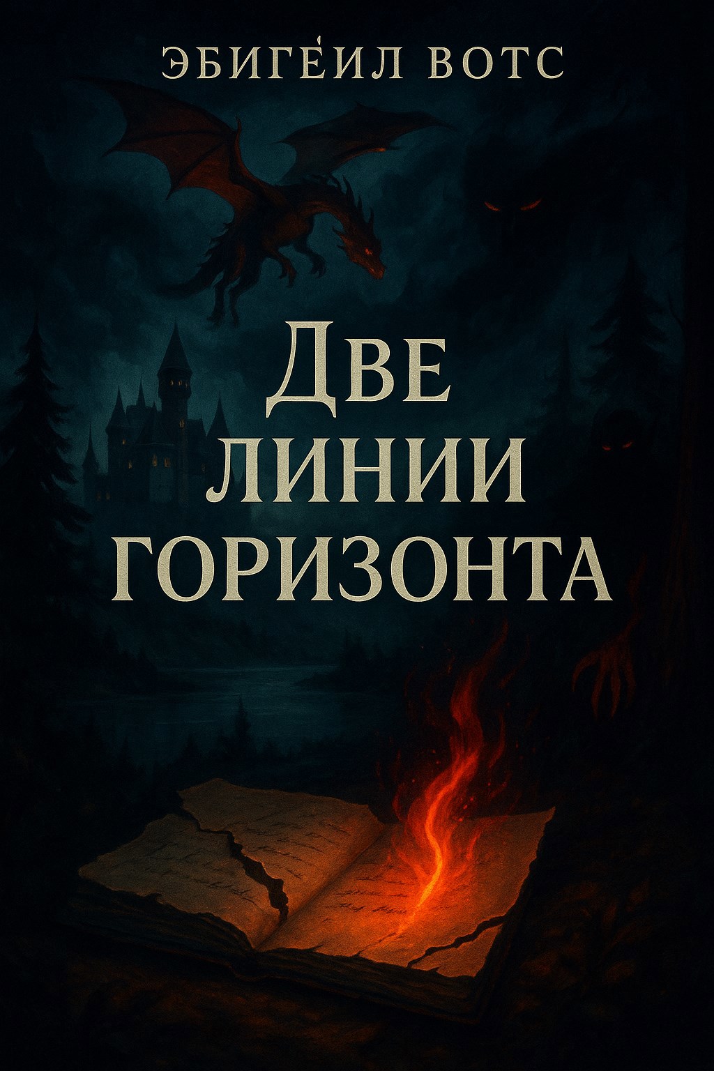 Обложка произведения Две линии горизонта: Книга 2