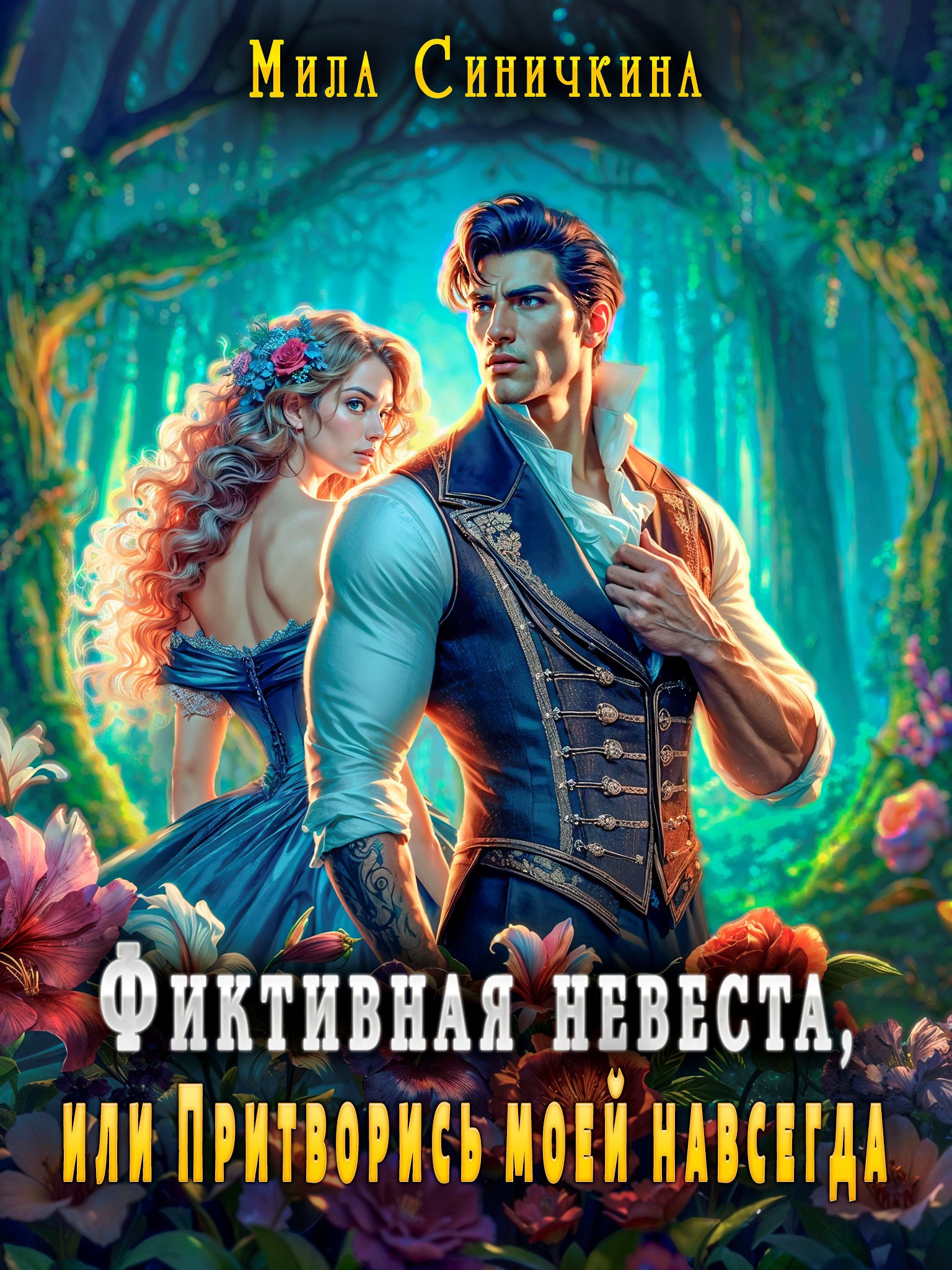 Обложка произведения Фиктивная невеста, или Притворись моей навсегда