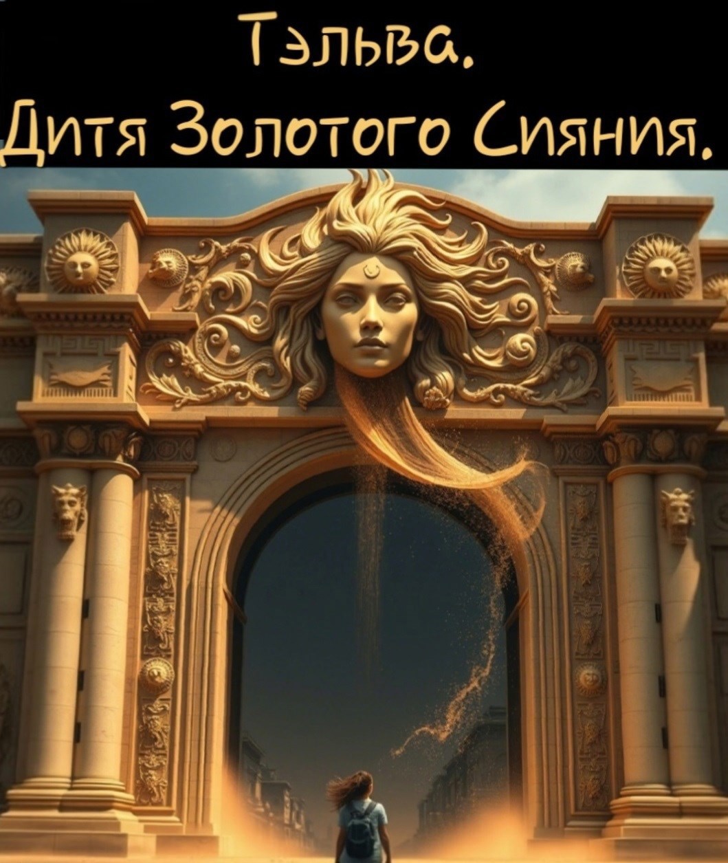 Обложка произведения Тэльва. Дитя Золотого Сияния.