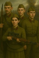 Обложка произведения Взгляд из-за прицела: Ира вступает в войну