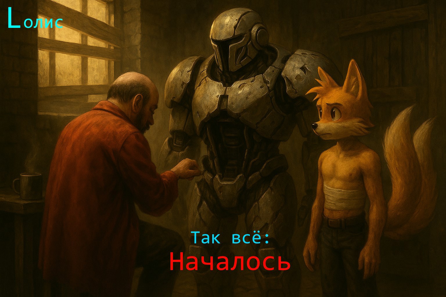 Обложка произведения Так всё: началось