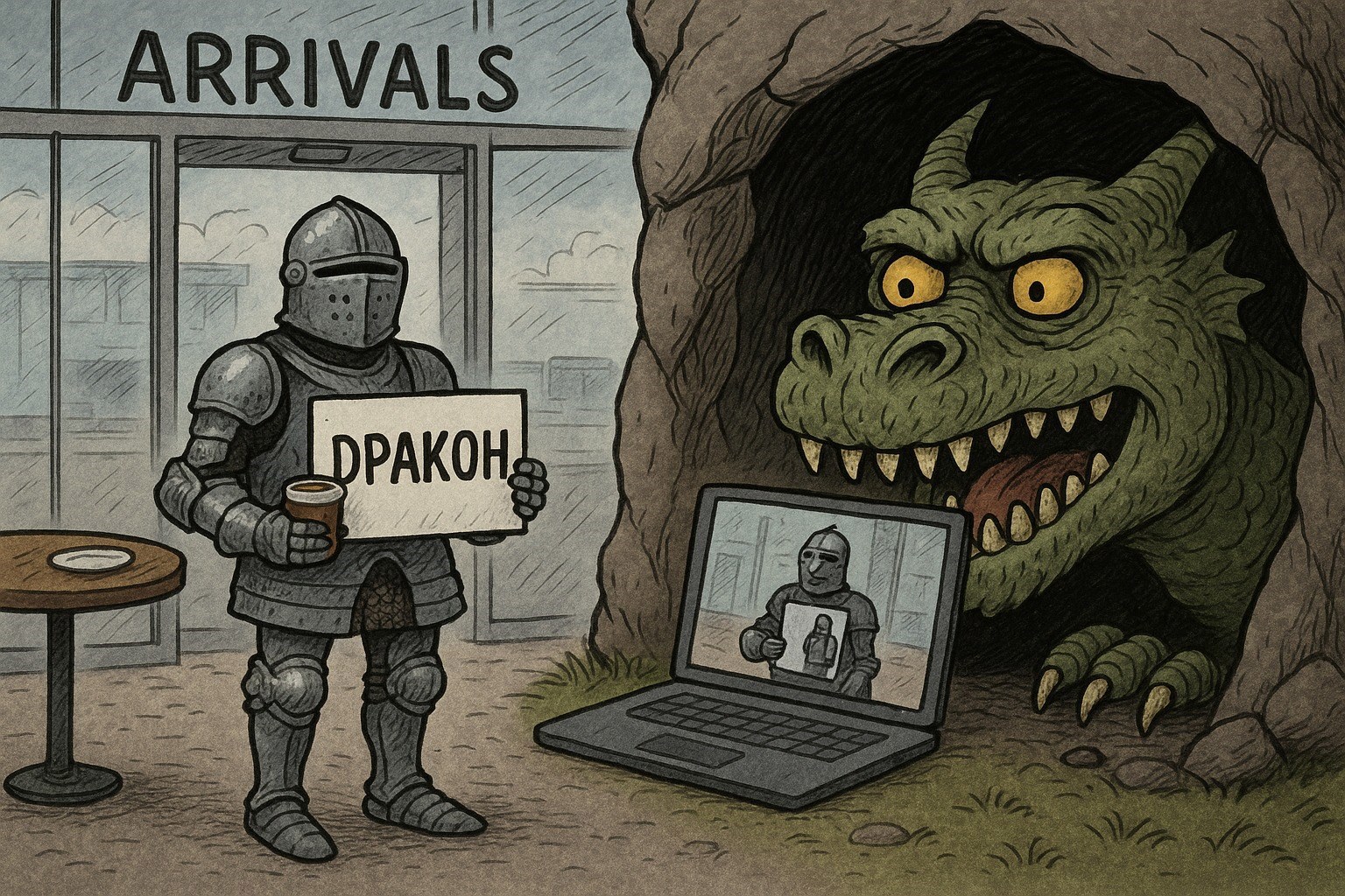 Обложка произведения Как убить Дракона