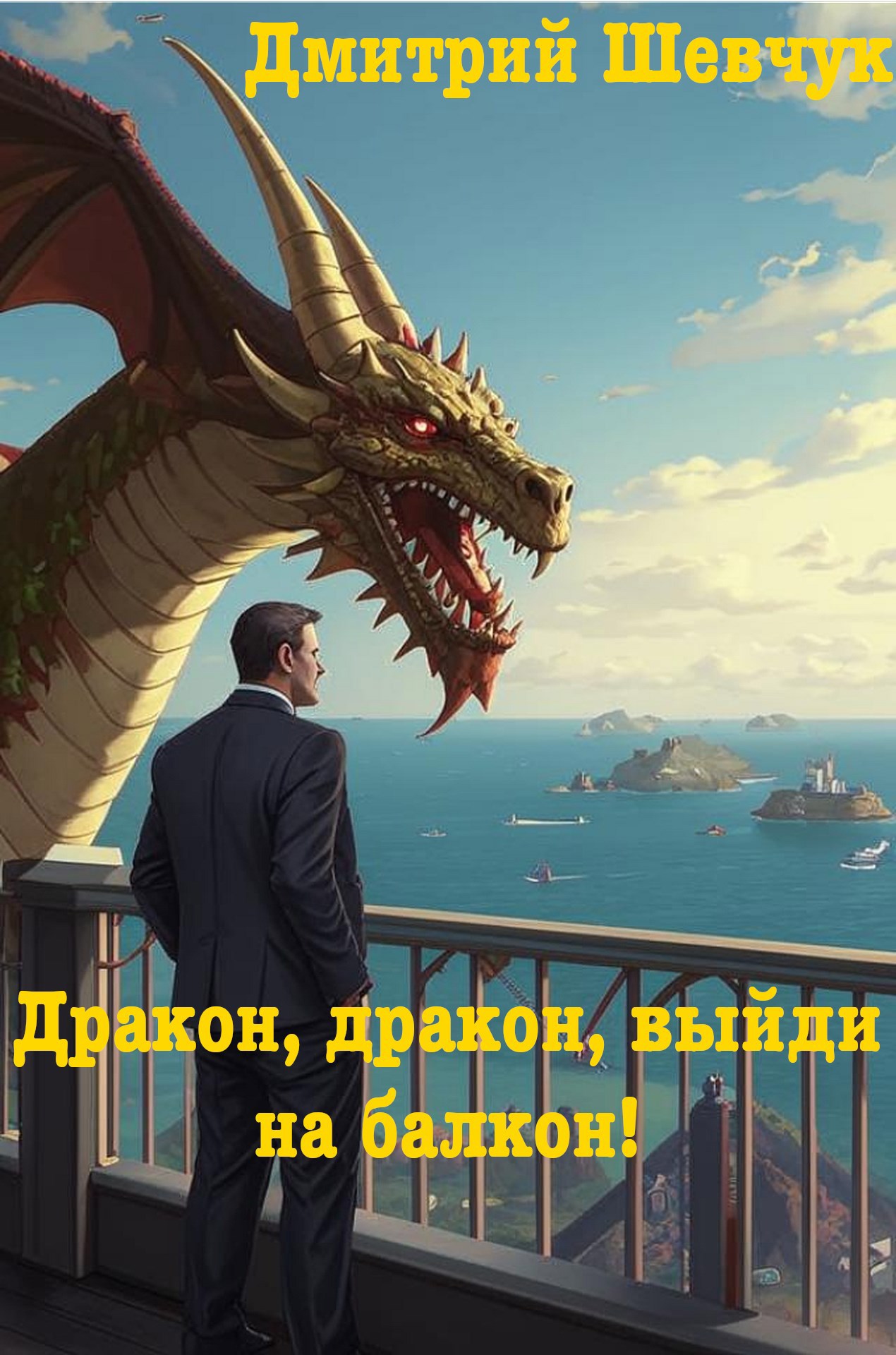 Обложка произведения Дракон, дракон, выйди на балкон!