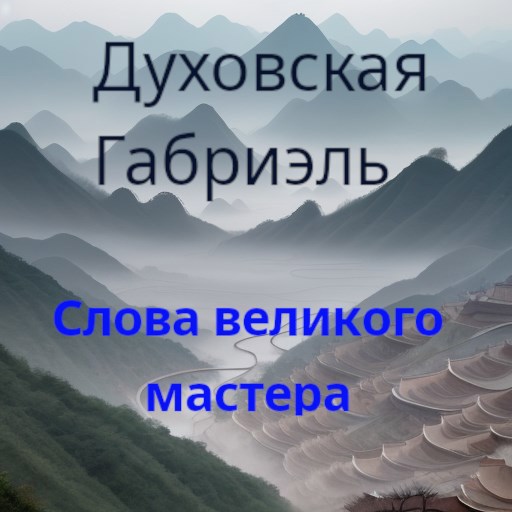 Обложка произведения Слова великого мастера