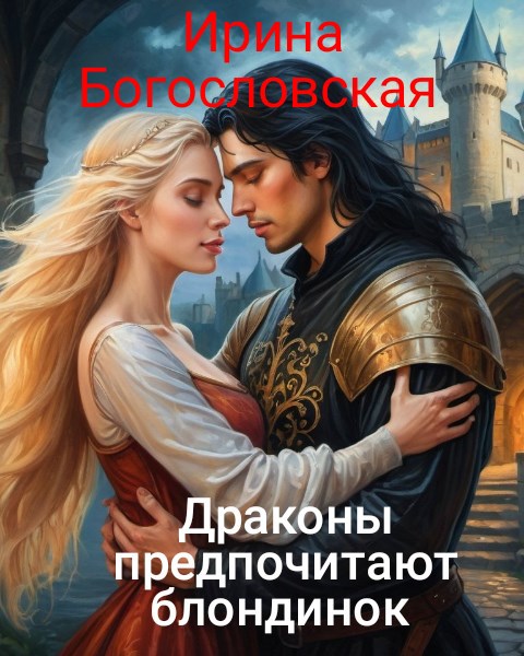 Обложка произведения Драконы предпочитают блондинок