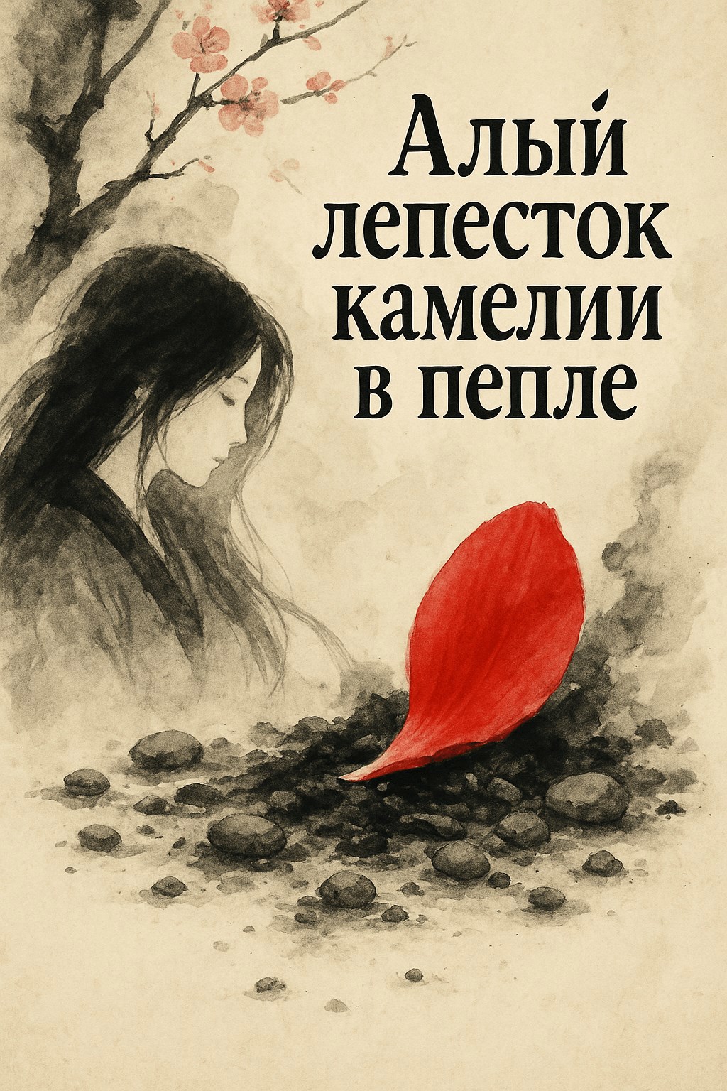 Обложка произведения Алый лепесток камелии в пепле