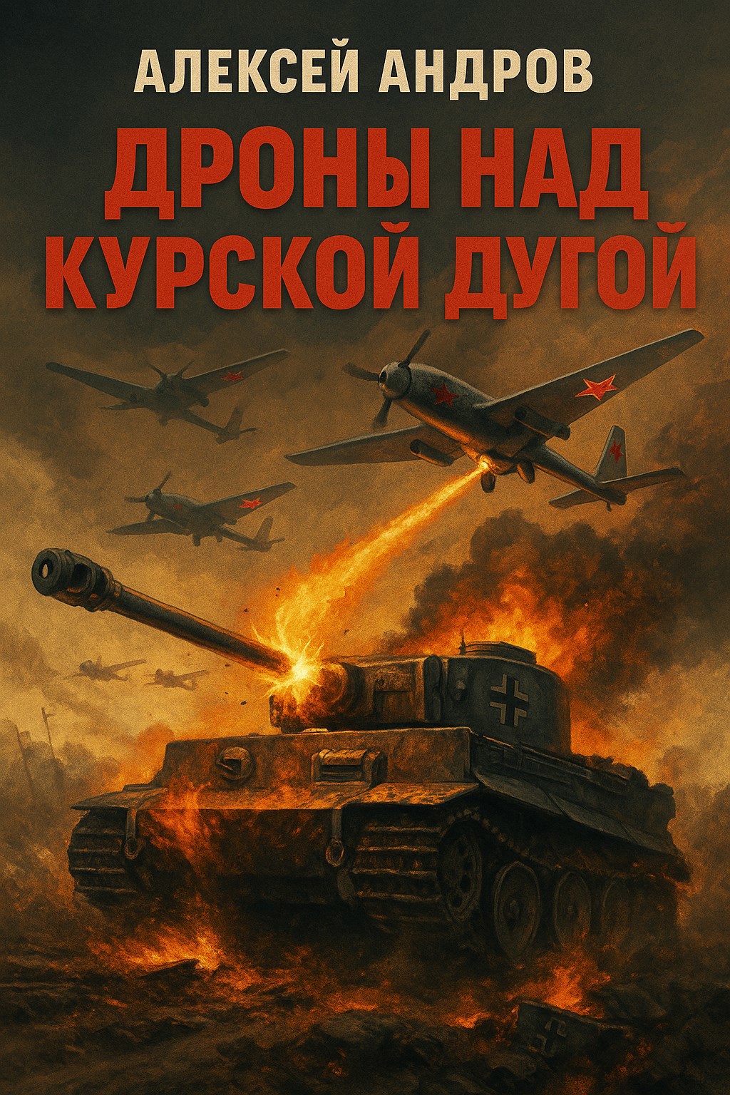 Обложка произведения Дроны над Курской дугой