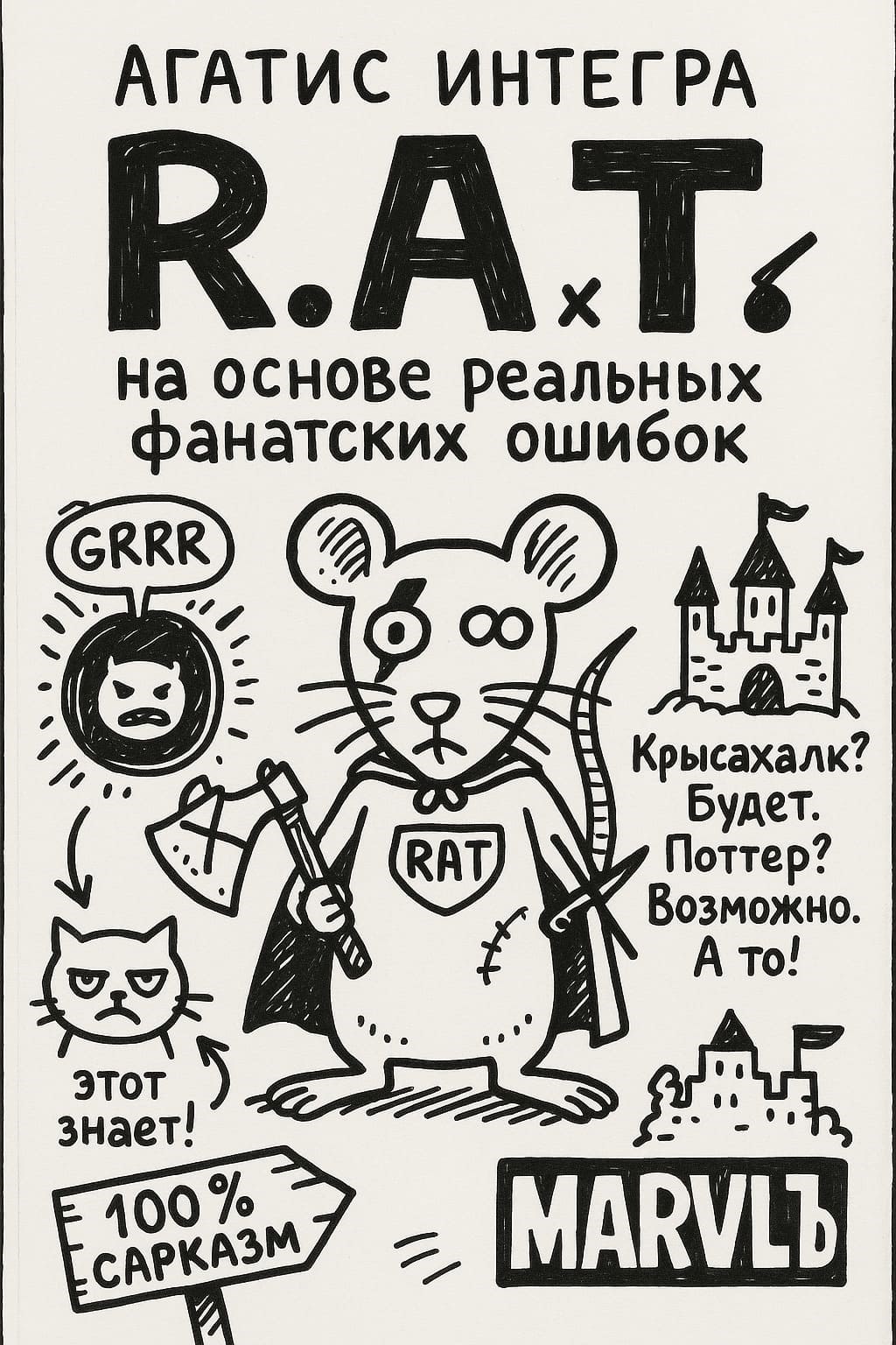 Обложка произведения R.A.T.