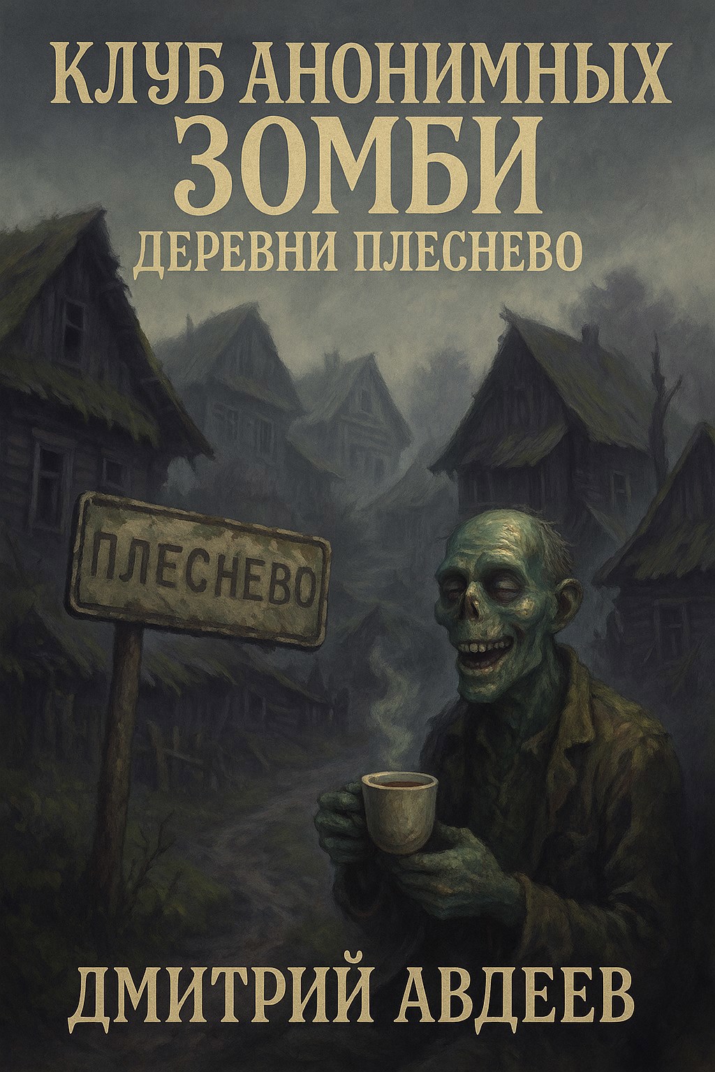 Обложка произведения Клуб анонимных зомби деревни Плеснево