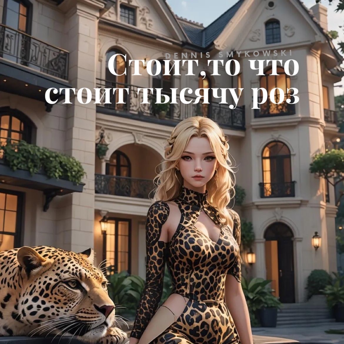 Обложка произведения Стоит, то что стоит тысячу роз (simple)