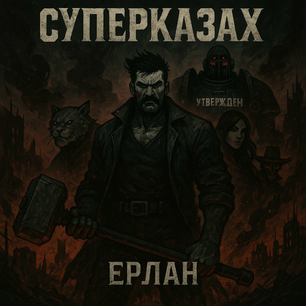 Обложка произведения Супер Казах