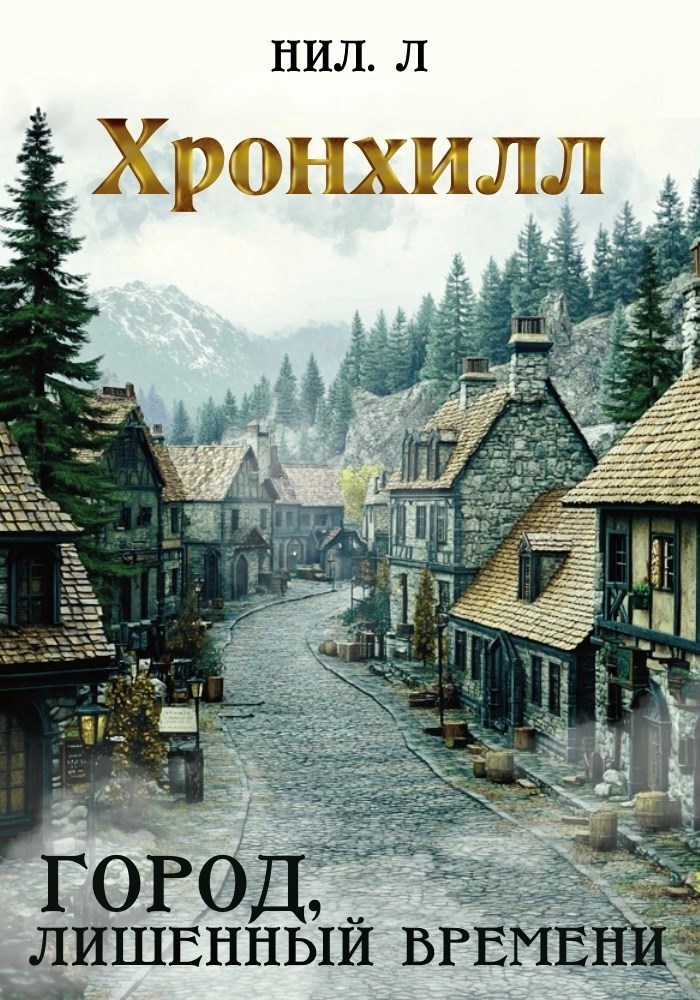Обложка произведения Хронхилл — город, лишенный времени