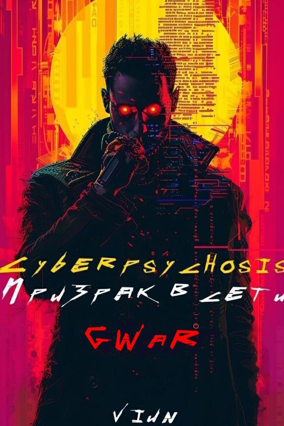 Обложка произведения Cyberpsychosis (GWaR) (Призрак в сети)