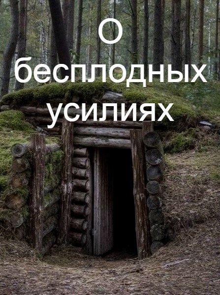 Обложка произведения О бесплодных усилиях