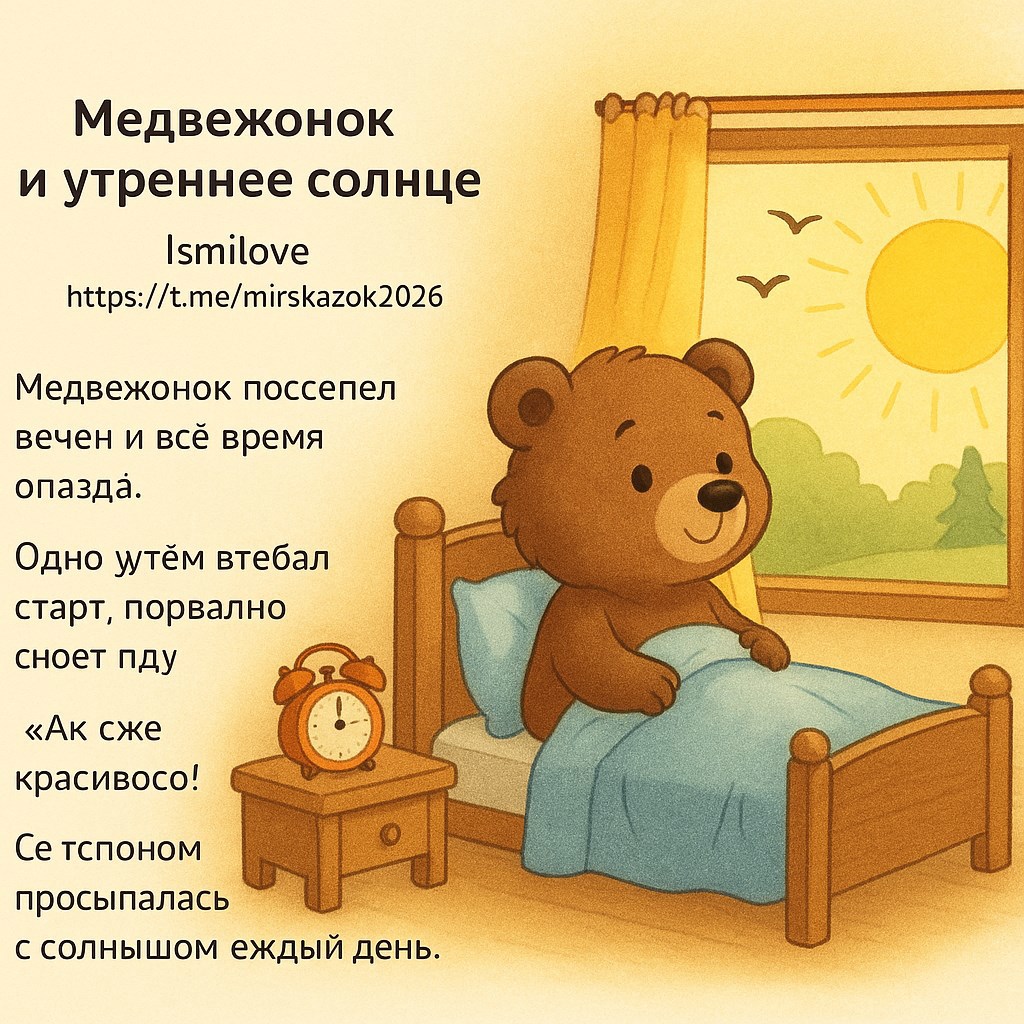 Обложка произведения Медвежонок и утреннее солнце