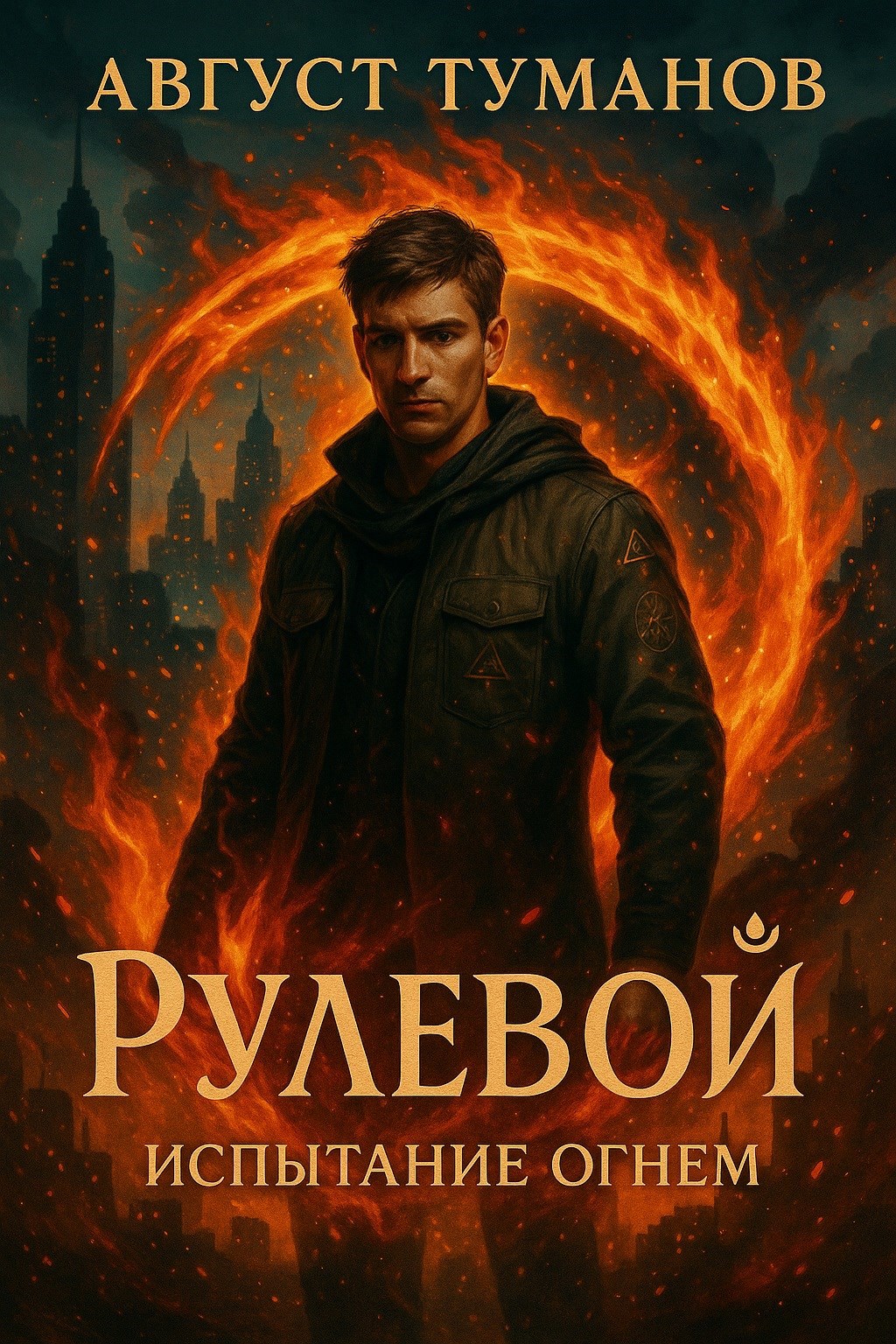 Обложка произведения Рулевой. Книга 1. Испытание огнем