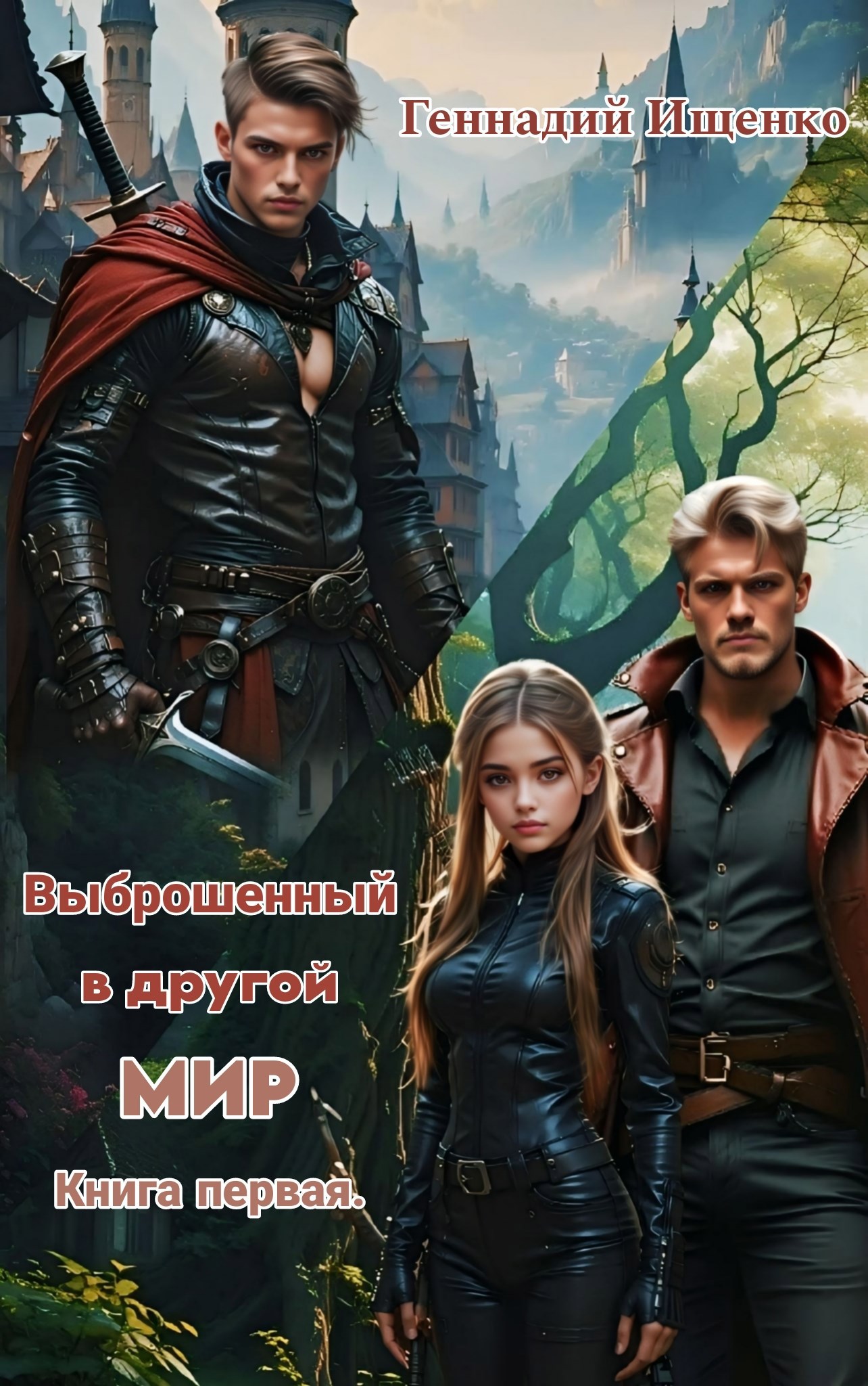 Обложка произведения Выброшенный в другой мир - книга первая