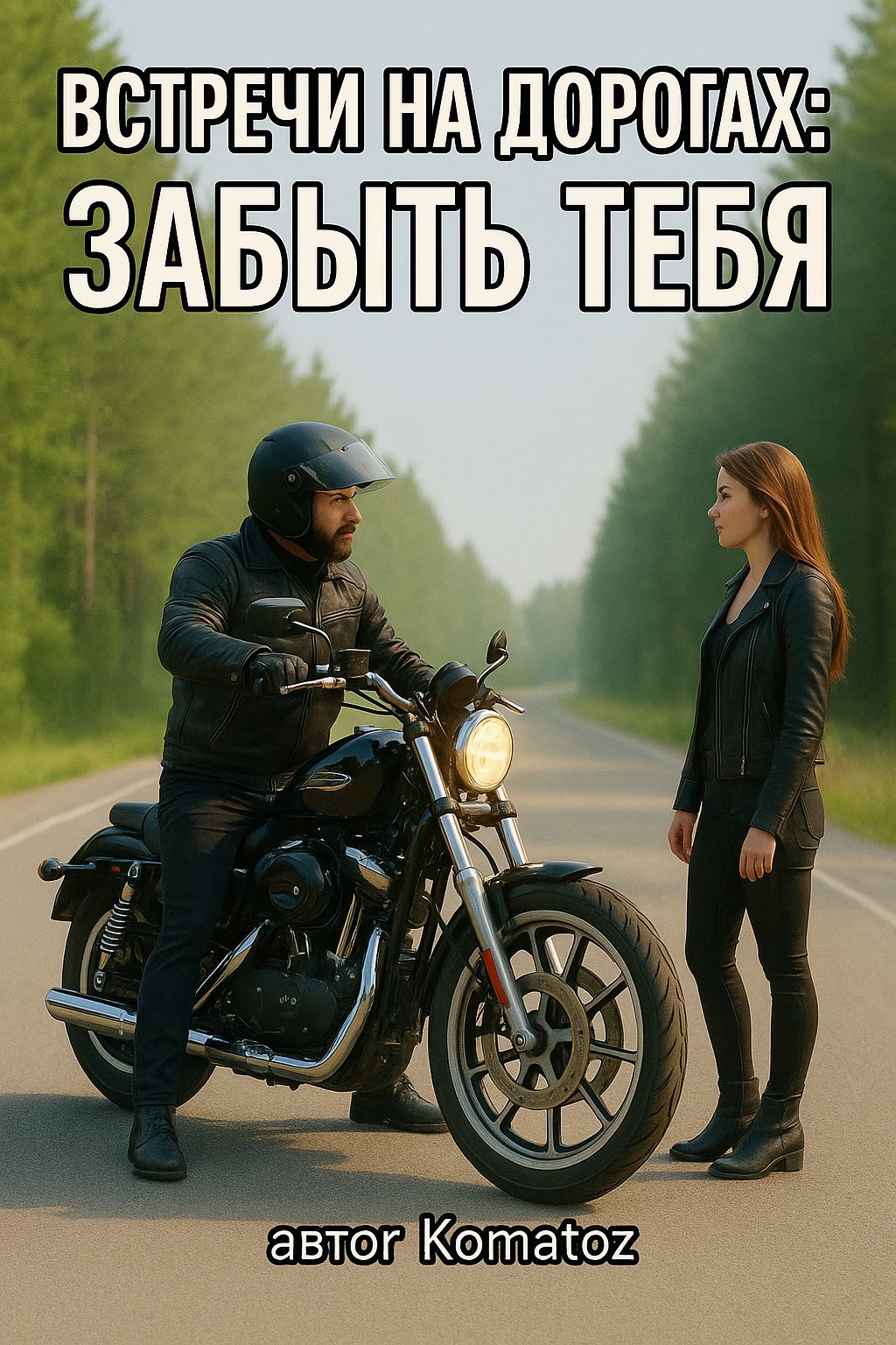 Обложка произведения Встречи на дорогах: Забыть тебя