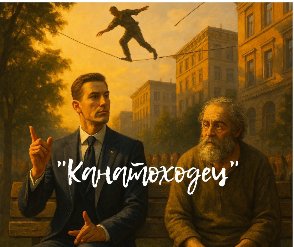 Обложка произведения Канатоходец