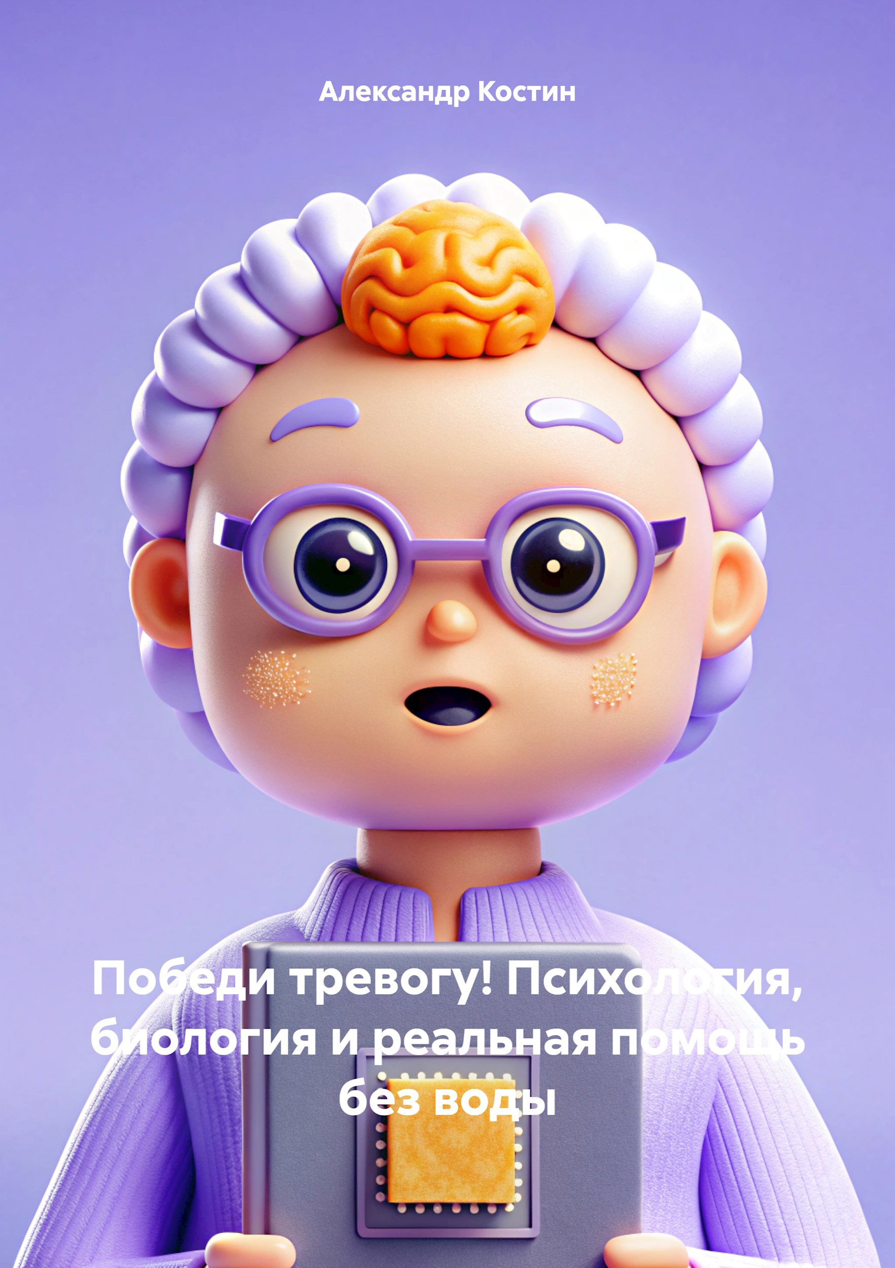Обложка произведения Победи тревогу! Психология, биология и реальная помощь без воды