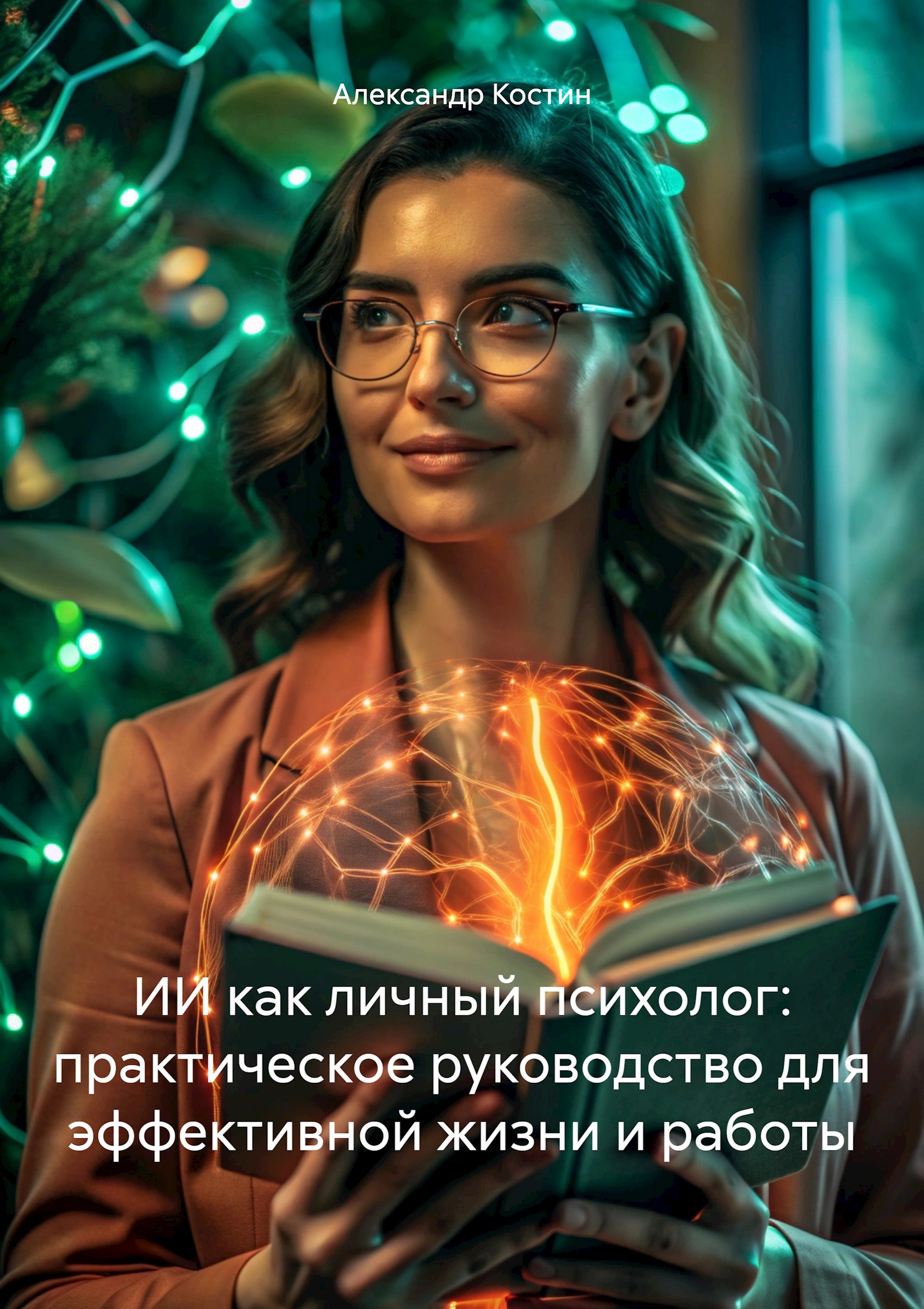 Обложка произведения ИИ как личный психолог: практическое руководство для эффективной жизни и работы