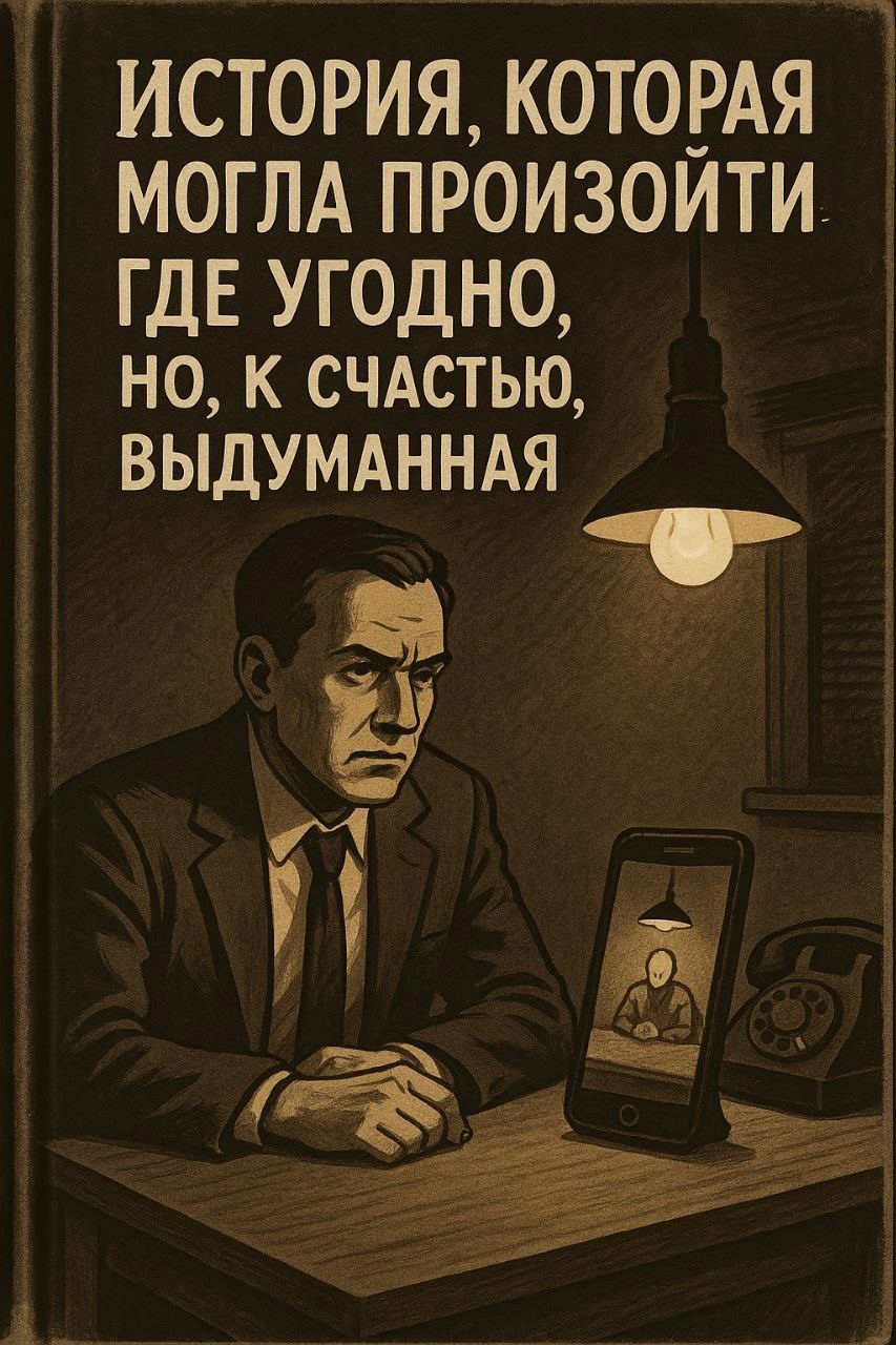 Обложка произведения История, которая могла произойти где угодно, но, к счастью, выдуманная
