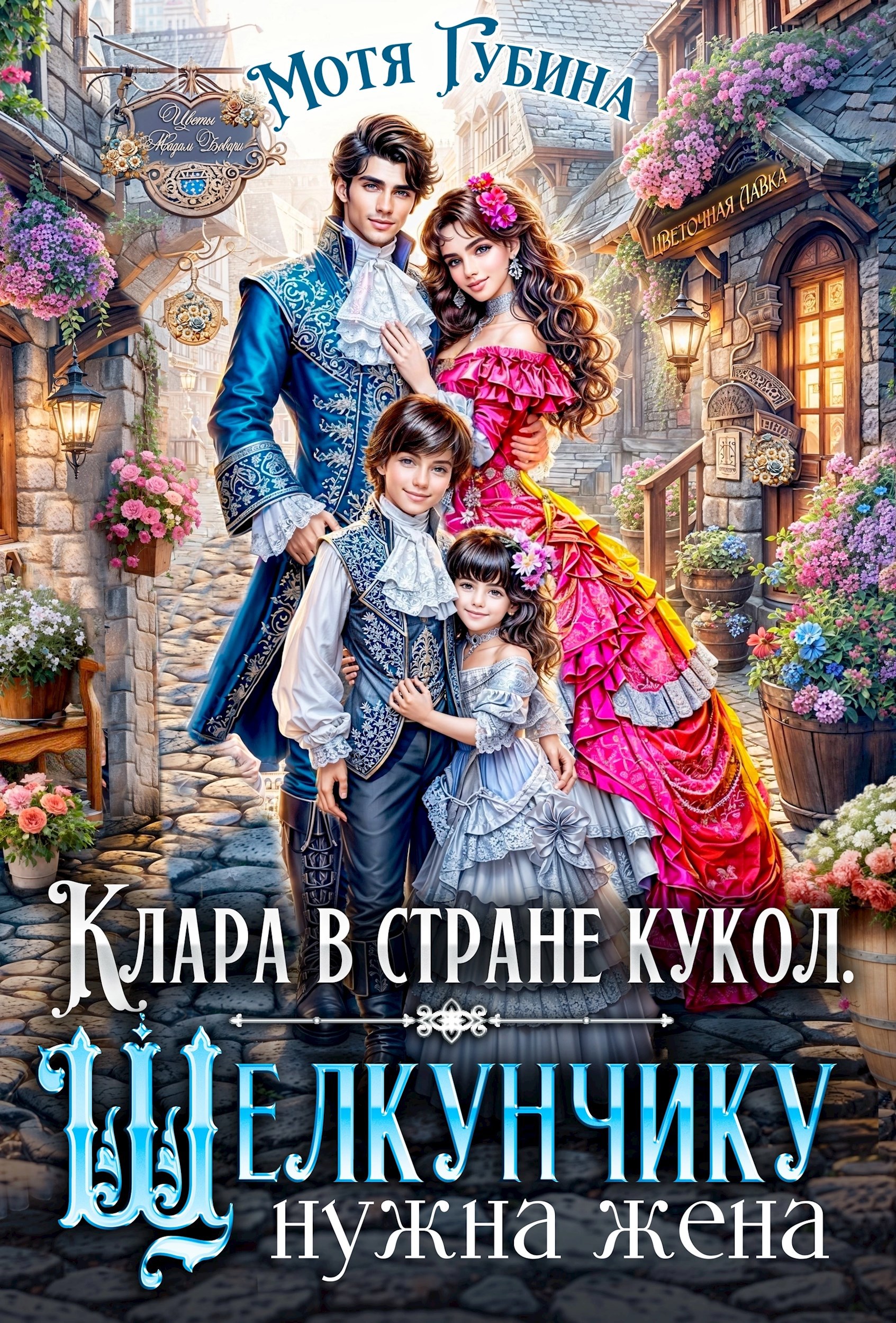Обложка произведения Клара в стране кукол. Щелкунчику нужна жена