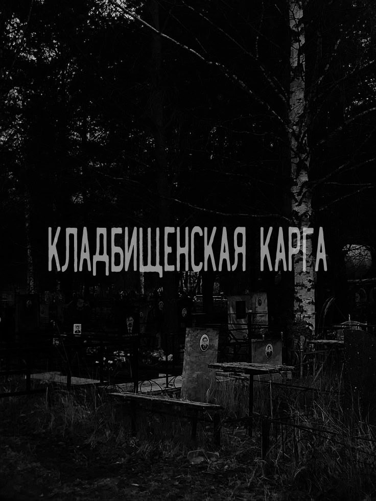 Обложка произведения Кладбищенская карга