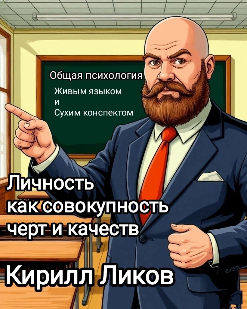 Обложка произведения Личность как совокупность черт и качеств