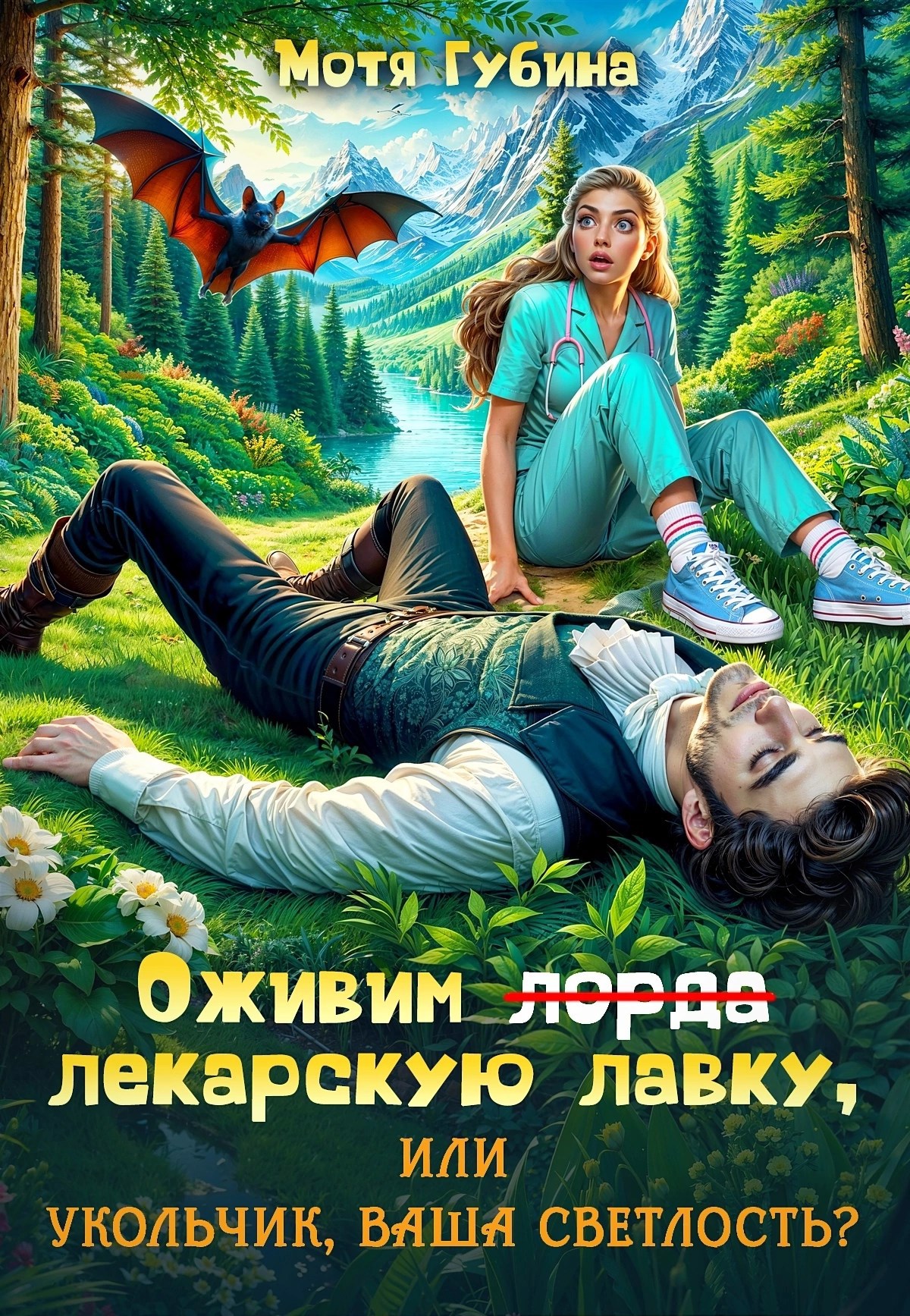 Обложка произведения Оживим лекарскую лавку, или укольчик, Ваша Светлость?