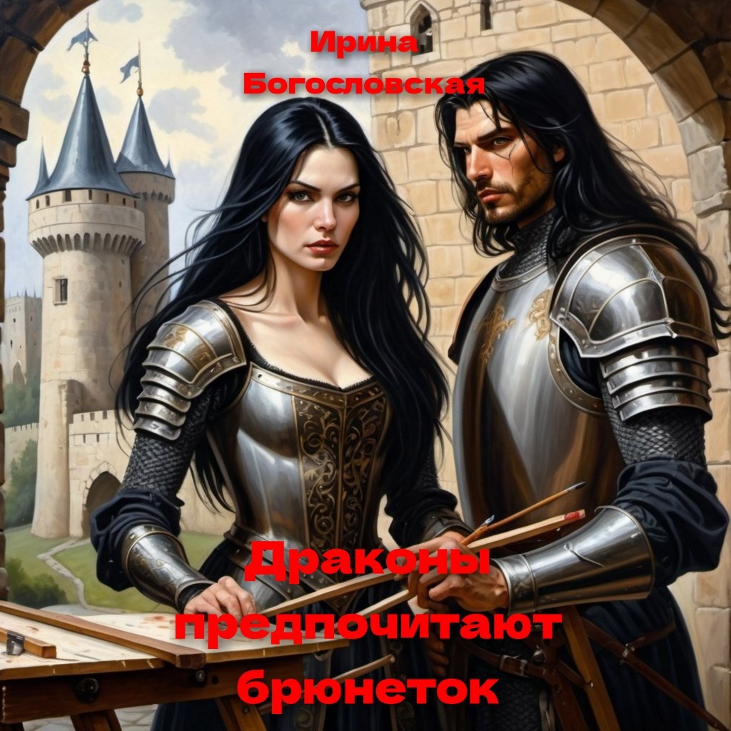 Обложка произведения Драконы предпочитают брюнеток