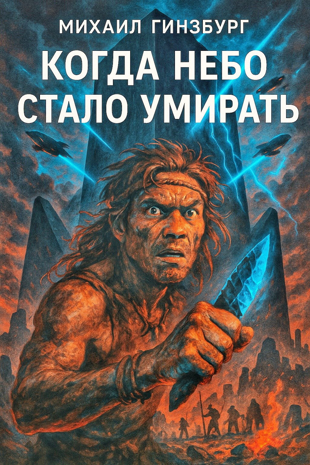 Обложка произведения Когда небо стало умирать.
