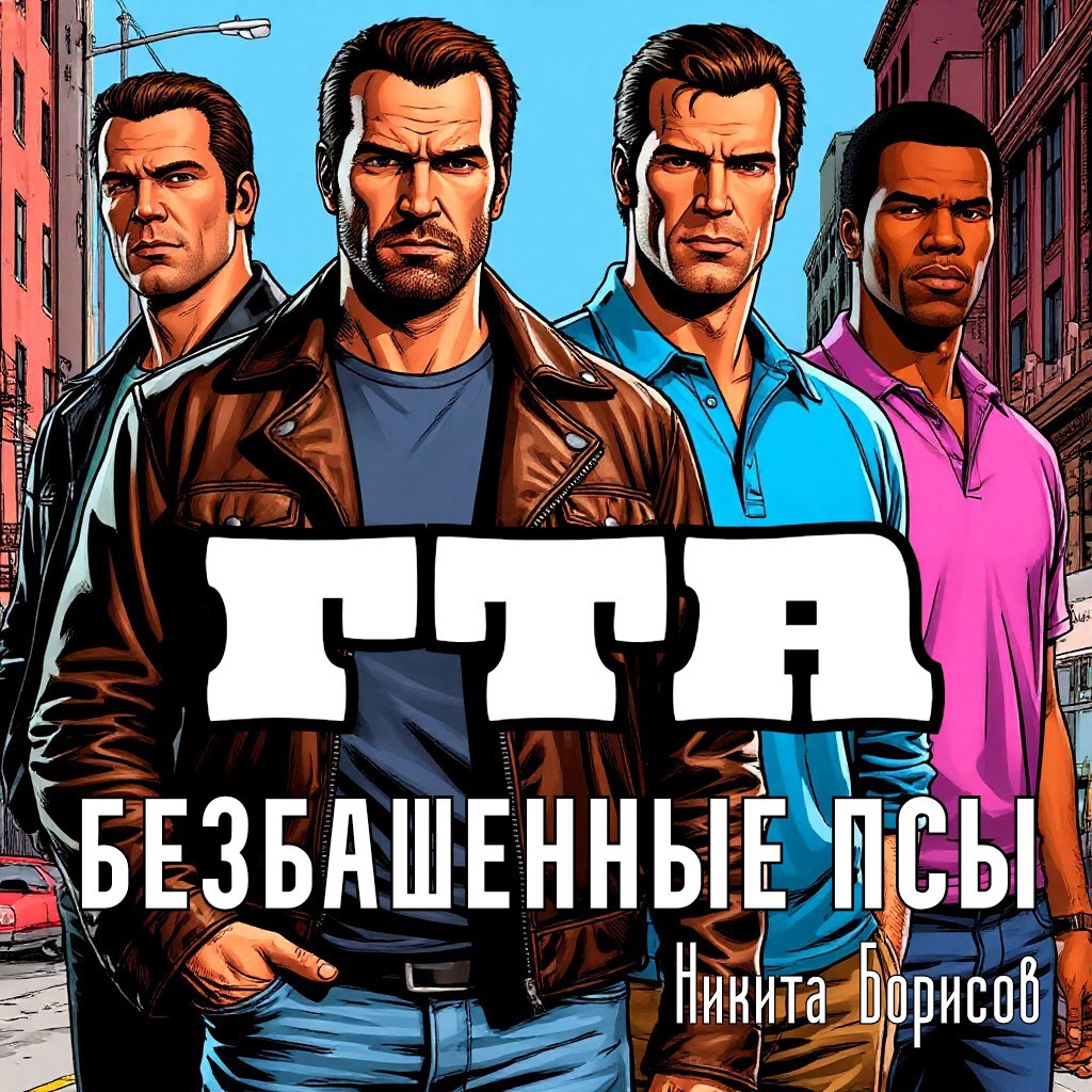 Обложка книги «ГТА: безбашенные псы»