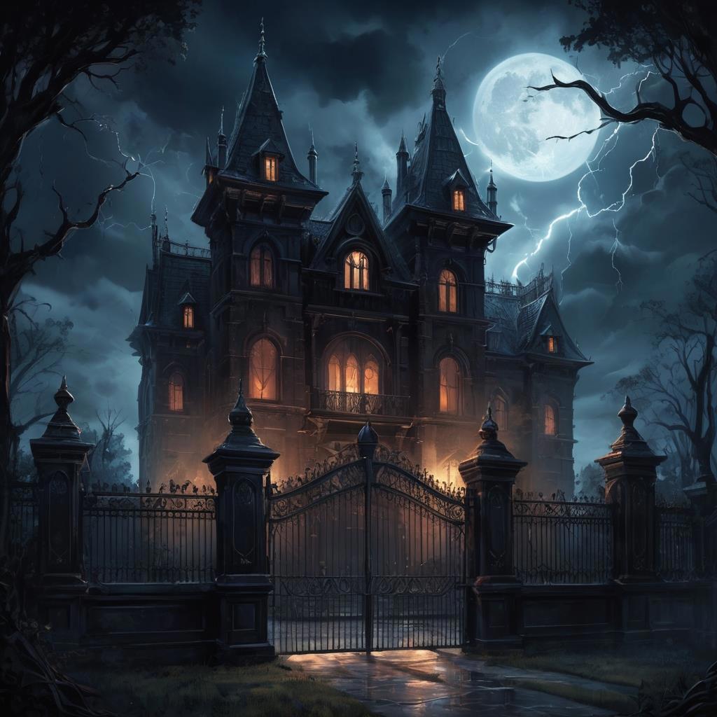 Разумеется, такие события могли случиться только в Очень Мрачном Особняке