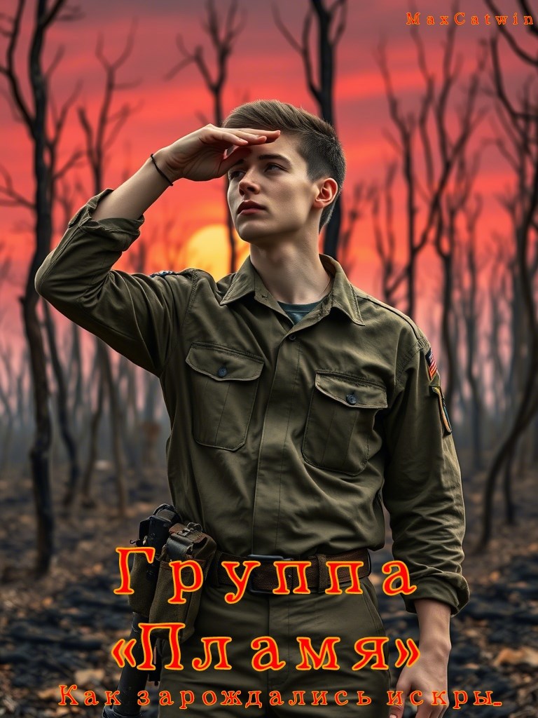 Обложка произведения Группа «Пламя». Как появлялись искры.