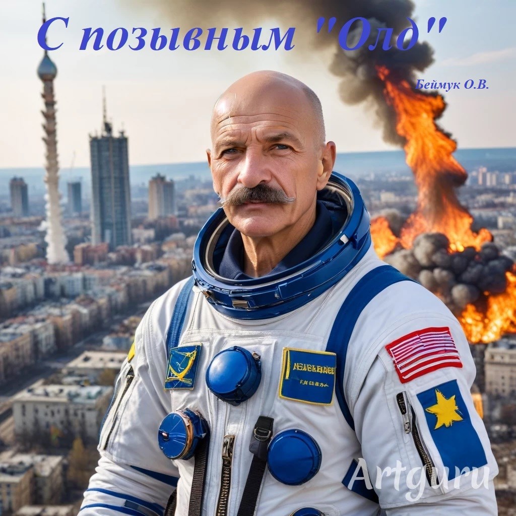 Обложка произведения С позывным "Олд"